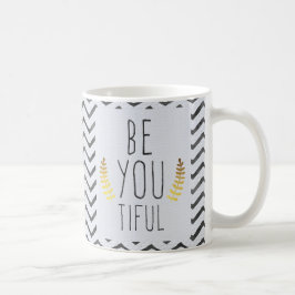 Är du det Tiful citationstecknet Kaffemugg