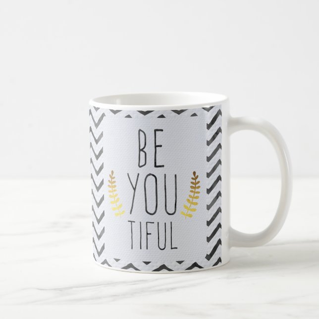 Är du det Tiful citationstecknet Kaffemugg (Höger)