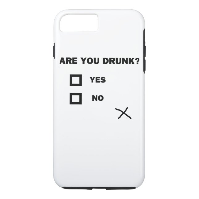 Är du Drunk? Case-Mate iPhone Skal (Baksida)
