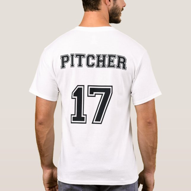ÄR DU EN CATCHER ELLER EN PITCHER? TRÖJA (Baksida)