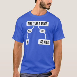 Är du en Hund-funk cute FlowChart T Shirt