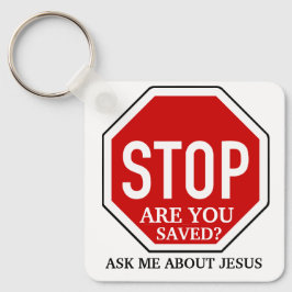 Är du en sparad kristen vittnesmålkedja? nyckelring