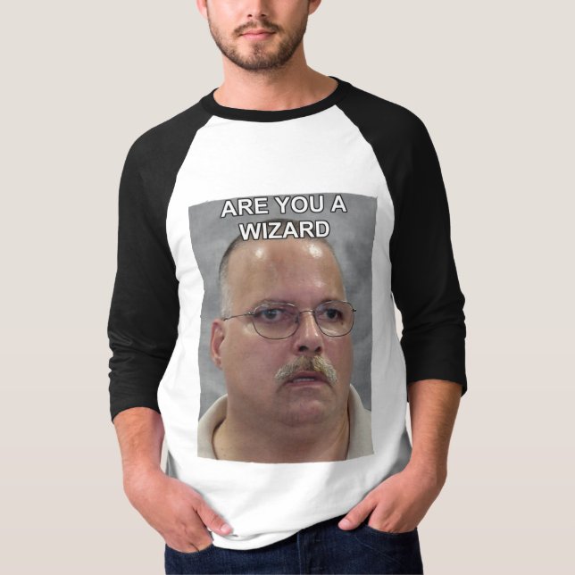 Är du en trollkarlmeme tee shirt (Framsida)