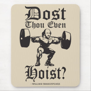 Är du ens Hoist? - Funny Novelty Shakespeare Musmatta