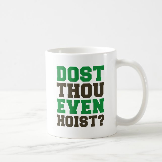 Är du ens Hoist? Kaffemugg (Höger)