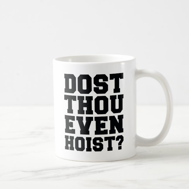 Är du ens Hoist? Kaffemugg (Höger)