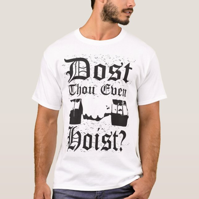 Är du ens Hoist? - Light Shirt T-shirt (Framsida)