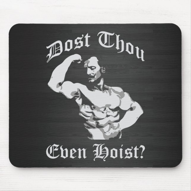 Är du ens värd? Eugen Sandow - Bodybuilding Musmatta (Framsidan)