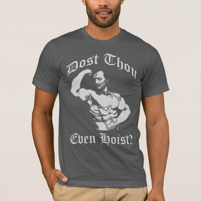 Är du ens värd? Eugen Sandow - Bodybuilding T-shirt (Framsida)