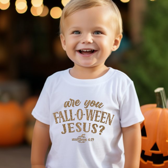 Är du FALL-O-WEEN Jesus? Christian Halloween T Shirt (Skapare uppladdad)