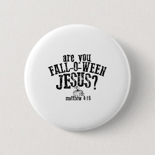 Är du Fall O Ween Jesus? Knapp