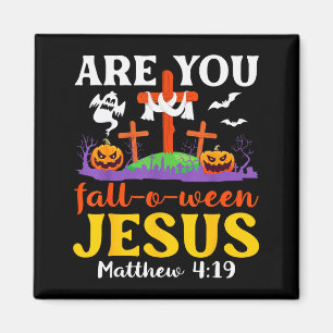 Är Du Fall O Ween Jesus Matteus Kristna Tro Magnet