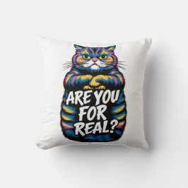 Är du för en riktigt fin grumpy Cat? Kudde