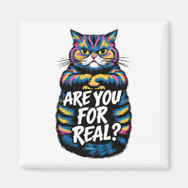 Är Du För Riktig Rolig Grumpy Cat Magnet