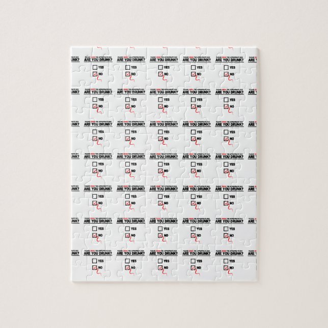 Är du full? pussel (Vertikal)