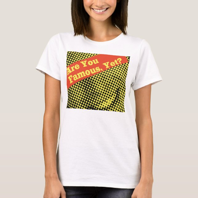 Är du grundläggande, damskjortan? tee (Framsida)