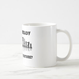Är du klar för mental tortyr? (Schackuppsättnin Kaffemugg