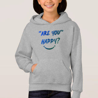 Är du Lycklig? Girls Hoodie T Shirt