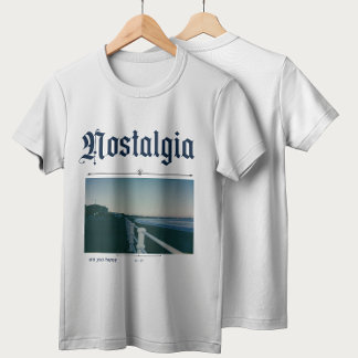 "Är du lycklig" - Minimalistisk nostalgisk grafisk T Shirt