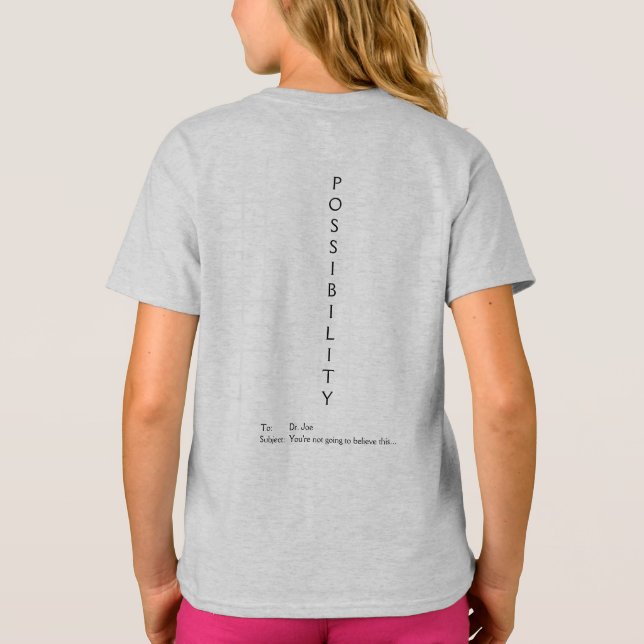 Är du med mig fortfarande? Dr Joe Möjlighet T Shirt (Baksida)