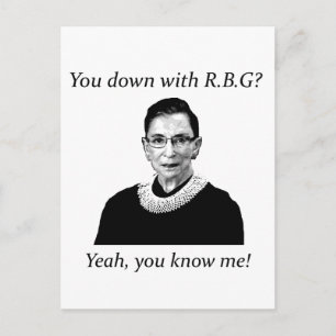 Är du med RBG? Vykort