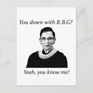 Är du med RBG? Vykort