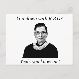Är du med RBG? Vykort