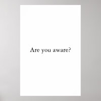Är du Medveten Andlig-minimalistisk typografi?