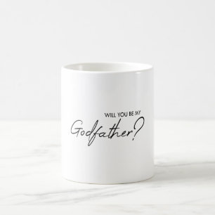 Är du min gudfar? kaffemugg