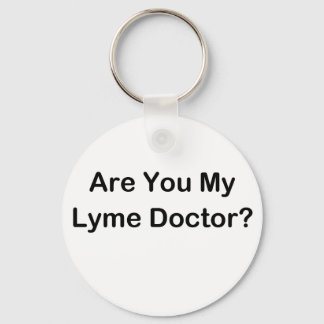 Är du min Lyme Doktor? Nyckelring
