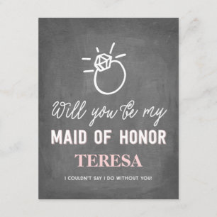 Är du min Maid of honor?  Översikt Inbjudningar