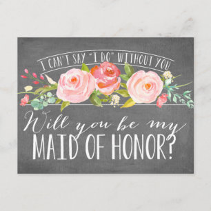 Är du min Maid of honor?  Översikt Inbjudningar