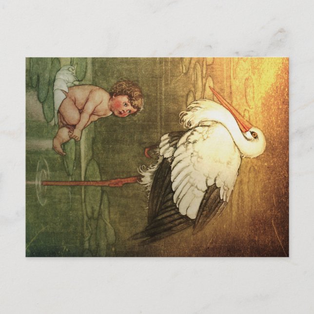 Är du min mamma? vykort (Framsida)