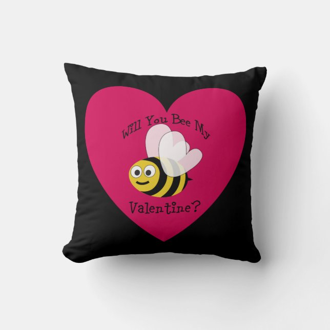 Är du min? Red Heart Kudde (Framsida)