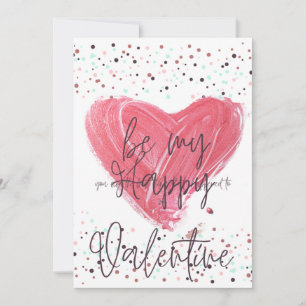 Är du min valentin? valentins dagskort tack kort