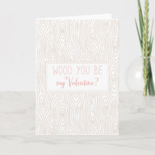 Är du min Valentine? Helgkort
