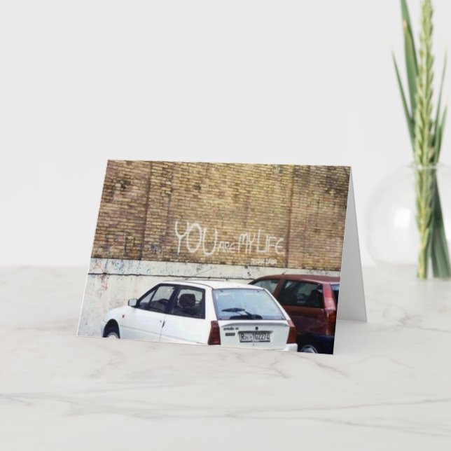 "Är du mitt liv" - Rome, italien Kort (Framsida)