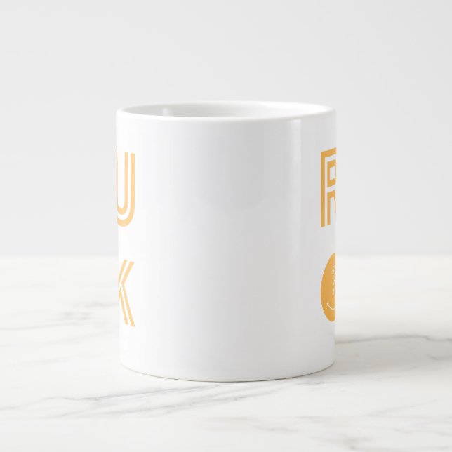 Är du okej? jumbo mugg (Framsidan)