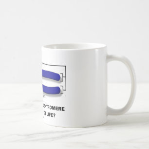 Är du på centromeren eller Telomere av liv? Kaffemugg