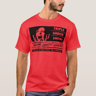 Är du rädd för trippelstötbildspel för Mörk? T Shirt