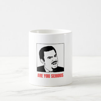 Är du seriös medlem? kaffemugg