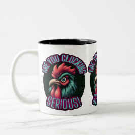 Är du seriös? Två-Tonad mugg