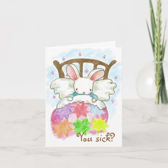 Är du sjuk i sängen? Kort? Kort (Framsida)