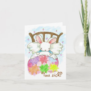 Är du sjuk i sängen? Kort? Kort