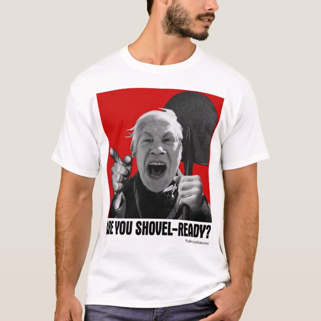 Är du Skyffel-Redot? (Skrika Yelena) T-shirt (Framsida)