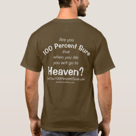 Är du som 100 procent är säker t shirt