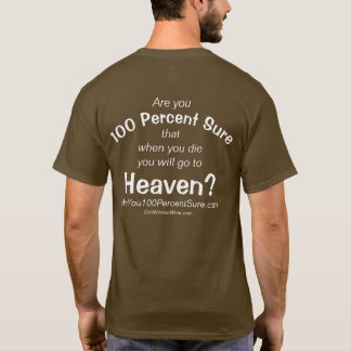 Är du som 100 procent är säker t shirt