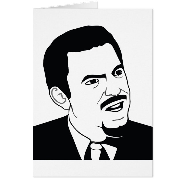 Är du som är allvarlig hälsningskort (Framsidan)