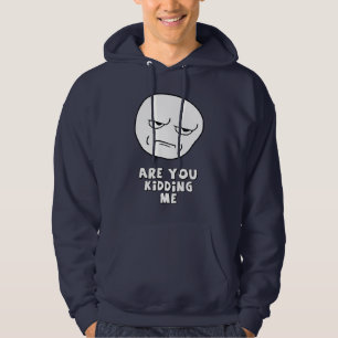 Är du som lurar mig?! MEME-tröja Hoodie