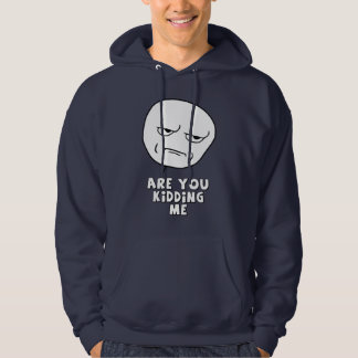 Är du som lurar mig?!  MEME-tröja Hoodie
